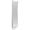 Ekena Millwork Rams Head Architectural Grade PVC Pediment (Urn Ships Unattached in Box), 66"W x 16-1/2"H x 2-3/4"P PEDPS066X165RHP00 - alternate 5